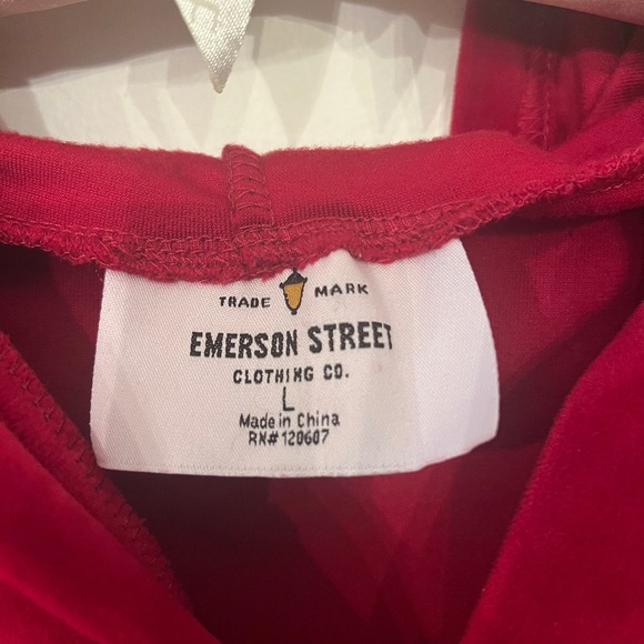 University of Alabama L velour hoodie - Picture 4 of 4